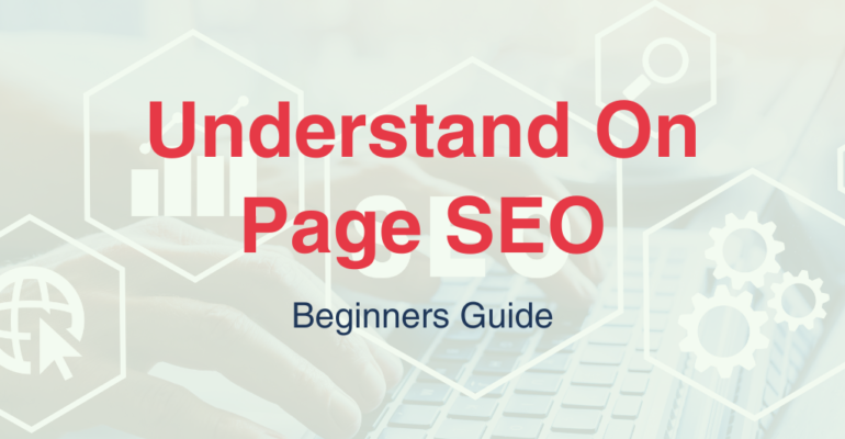 Understand on page SEO - Comprehensive Guide image text